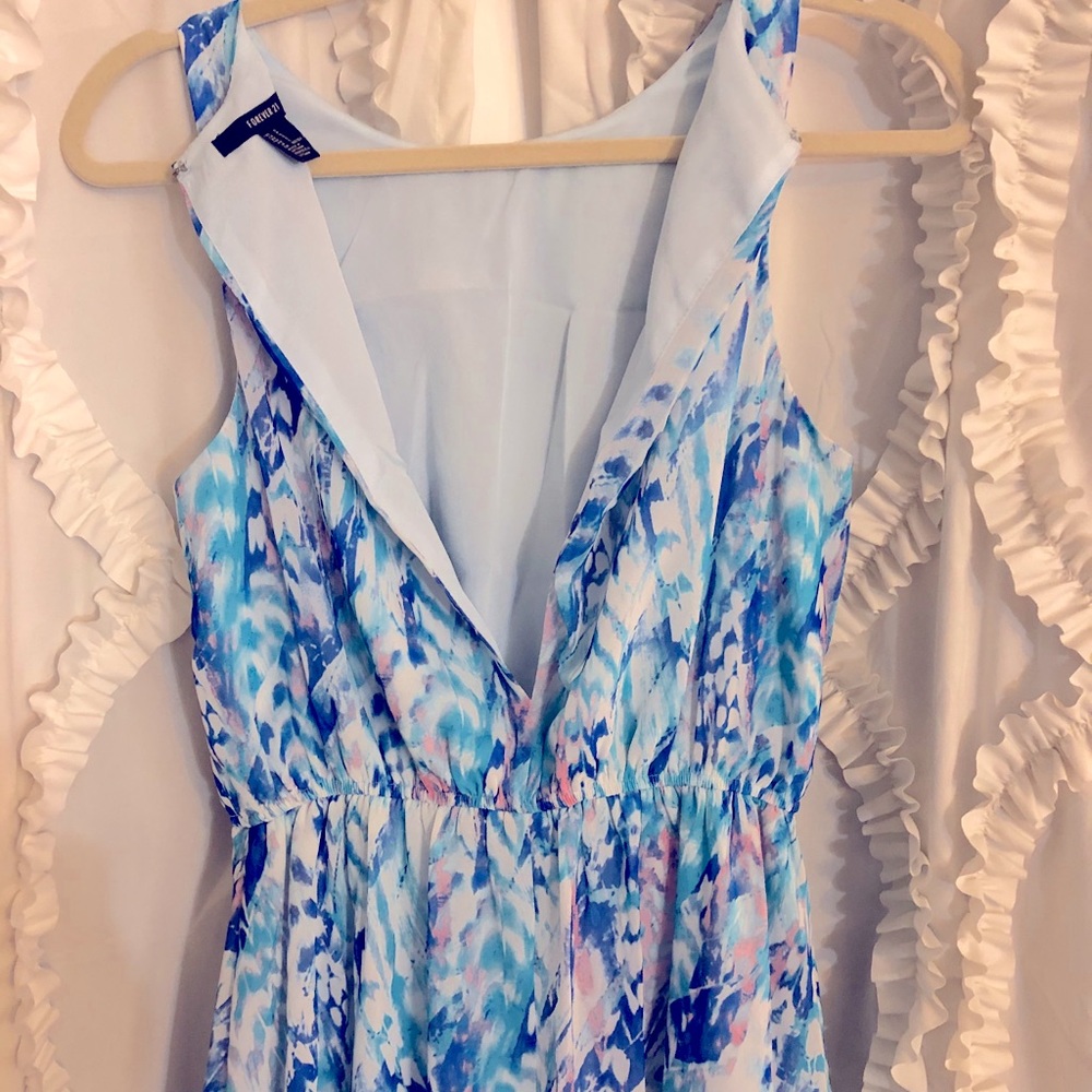 High low sleeveless spring dress 🌸🌼